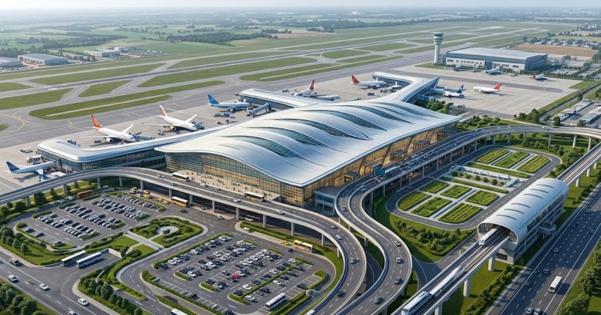 जेवर एयरपोर्ट के फायदे दिल्ली NCR के लिए ट्रैवल और कनेक्टिविटी