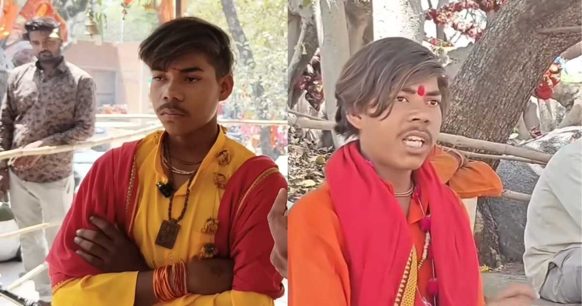 अजय पार बाबा छतरपुर viral video — करन कुशवाहा का दरबार