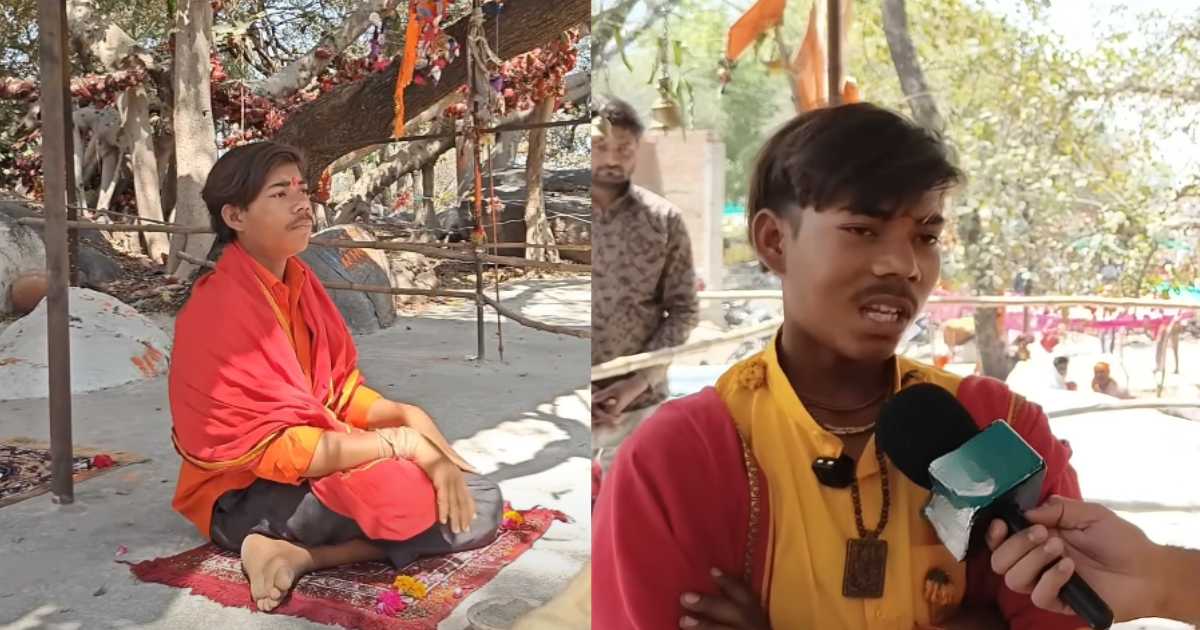 अजय पार बाबा छतरपुर viral video — करन कुशवाहा का दरबार